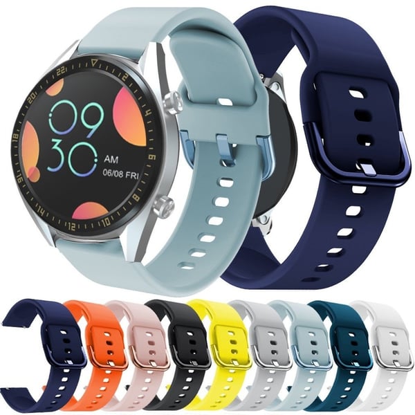 Huawei Watch GT holdbar silikon klokkereim - Baby Blå
