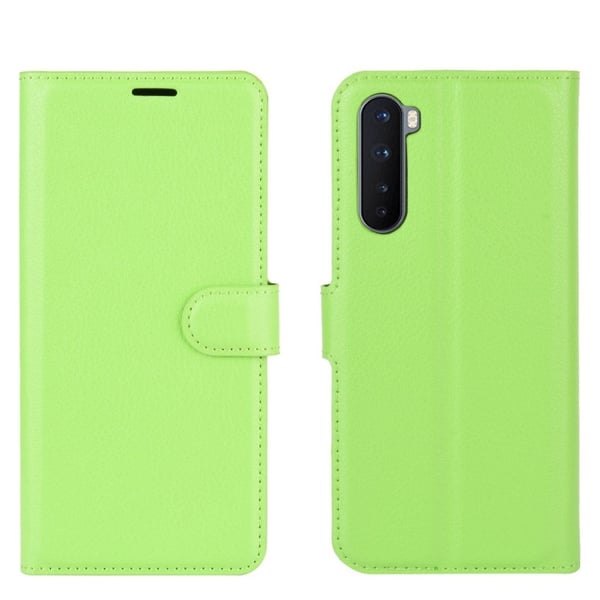Classic OnePlus Nord flip kuoret - Vihreä