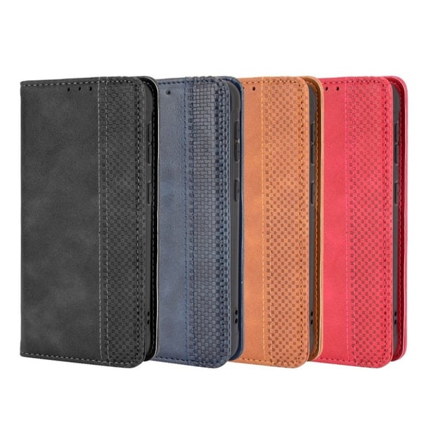 Bofink Vintage Samsung Galaxy Xcover 5 Lær Etui - Rød