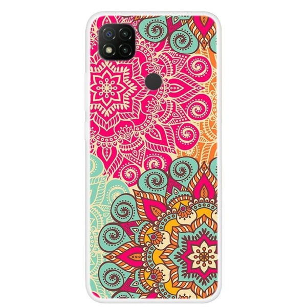 Deco Xiaomi Redmi 9C Etui - Fargerik Mandala