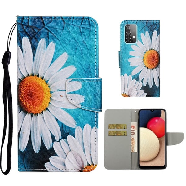 Wonderland Samsung Galaxy A52 5G flip kuoret - Krysanteemi Wonderland Samsung Galaxy A52 5G flip kuoret - Krysanteemi