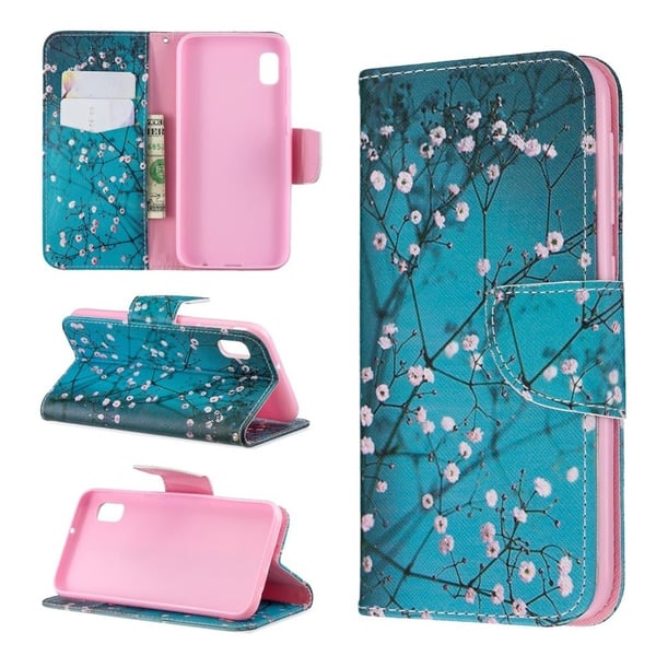 Wonderland Samsung Galaxy A20e flip veske - Tre med blomster