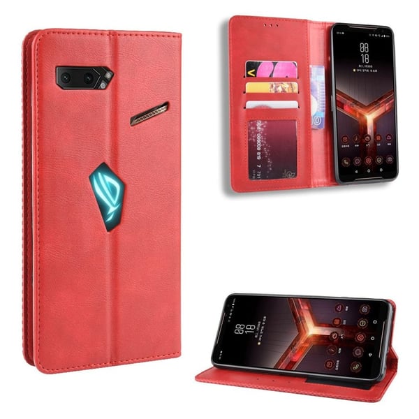 Bofink Vintage ASUS ROG Phone II veske - Rød