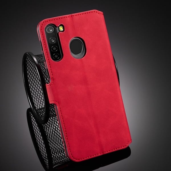 DG.MING Samsung Galaxy A21 Retro Etui - Rød