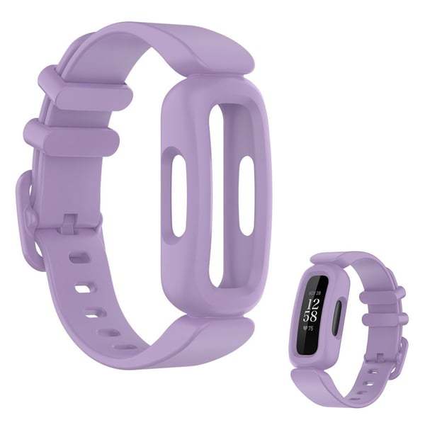 Fitbit Ace 3 / Inspire 2 integroitu kellonauha - Vaaleanvioletti Fitbit Ace 3 / Inspire 2 integroitu kellonauha - Vaaleanvioletti