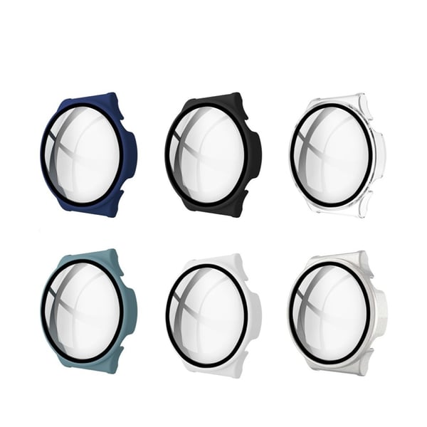 Huawei Watch GT 2 Pro slitesterk ramme + herdet glass - Svart