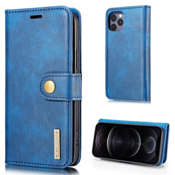 DG.Ming iPhone 13 2-in-1 Lommebok Etui - Blå