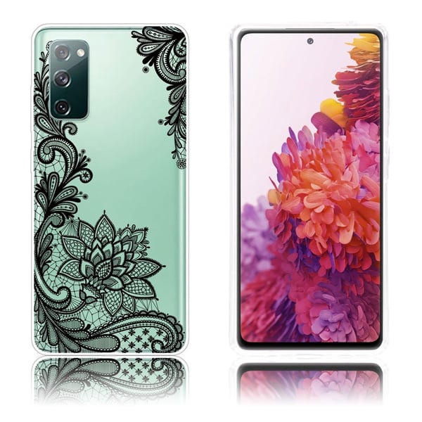 Deco Samsung Galaxy S20 FE 5G / S20 Fe Etui - Lace Blomst