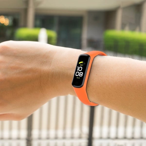 Samsung Galaxy Fit 2 silikonarmbånd - Oransje