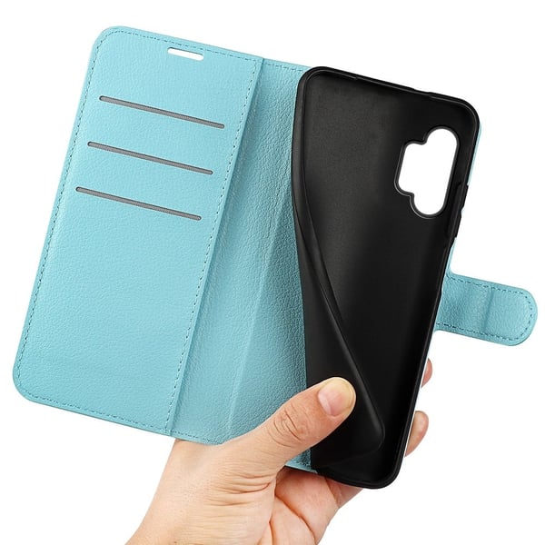 Classic Samsung Galaxy A13 4G Flip Etui - Blå