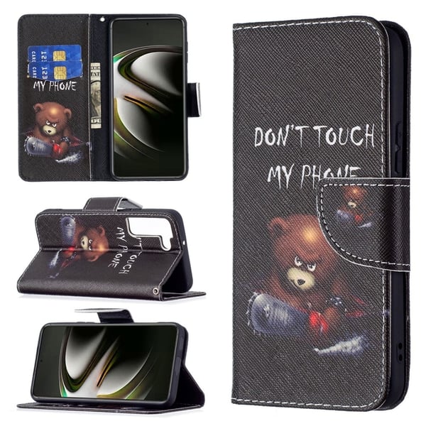 Wonderland Samsung Galaxy S22 fodral -Svart Wonderland Samsung Galaxy S22 fodral -Svart