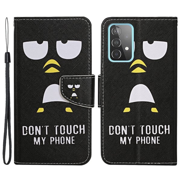 Wonderland Samsung Galaxy A53 5G Flippetui - Don't Touch My Phone