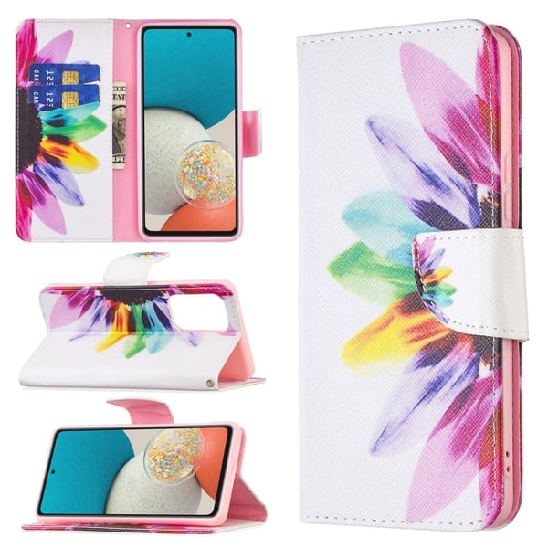Wonderland Samsung Galaxy A53 5G Flip Etui - Solsikke