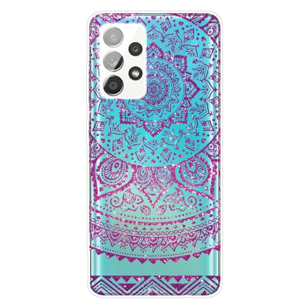 Deco Samsung Galaxy A72 5G Suojakotelo - Rose Flower Pattern Deco Samsung Galaxy A72 5G Suojakotelo - Rose Flower Pattern