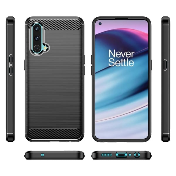 Carbon Flex Etui OnePlus Nord CE 5G - Svart