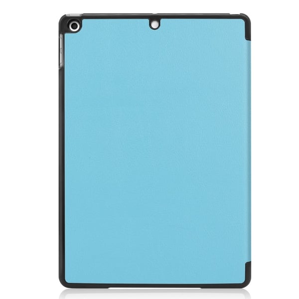 iPad 10.2 (2021) / (2020) / (2019) trefoldig flip-etui i PU-lær - Babyblå