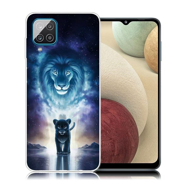 Deco Samsung Galaxy A12 5G kotelot - Leijona Deco Samsung Galaxy A12 5G kotelot - Leijona