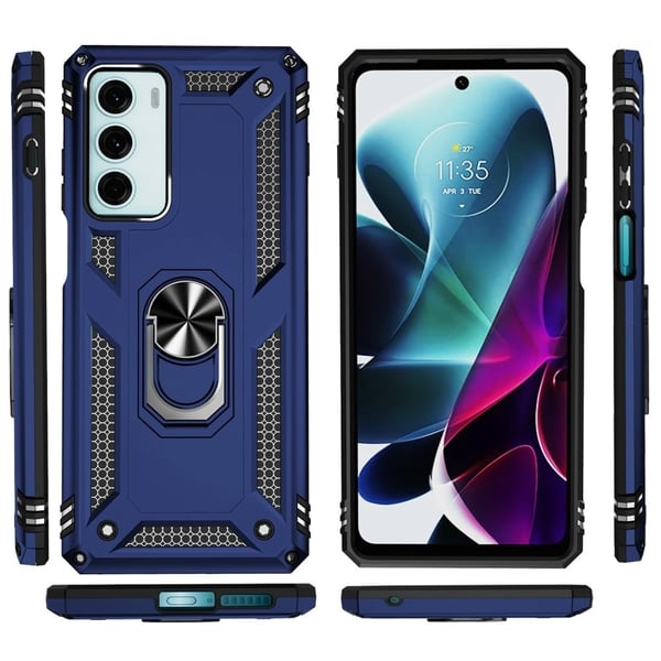 Bofink Combat Motorola Moto G200 5G Etui - Blå