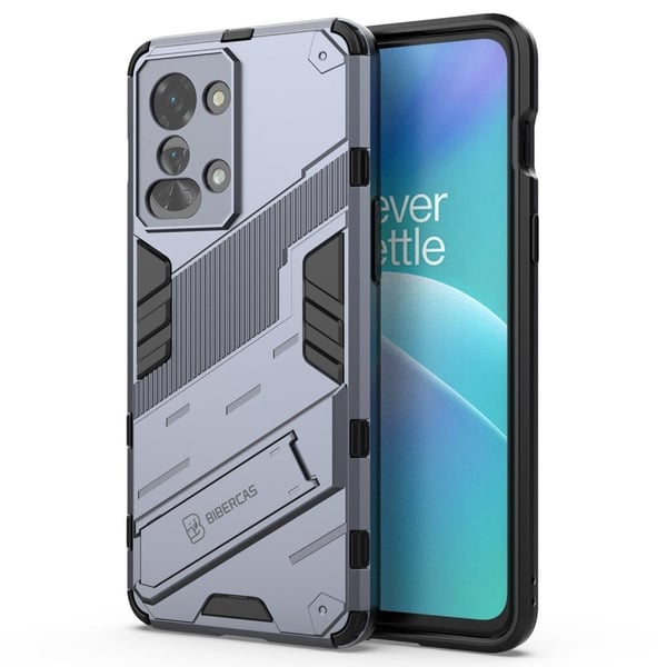Shockproof Hybrid Deksel med A Modern Touch til OnePlus Nord 2t - Mørkeblå Shockproof Hybrid Deksel med A Modern Touch til OnePlus Nord 2t - Mørkeblå
