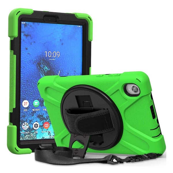 Lenovo Tab M8 360°-sving Silikon Etui - Grønn