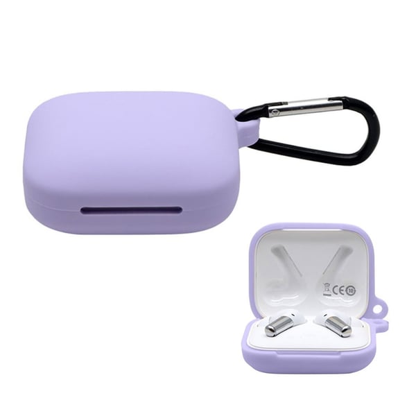 OnePlus Buds Pro silikonikotelo soljella - Violetti
