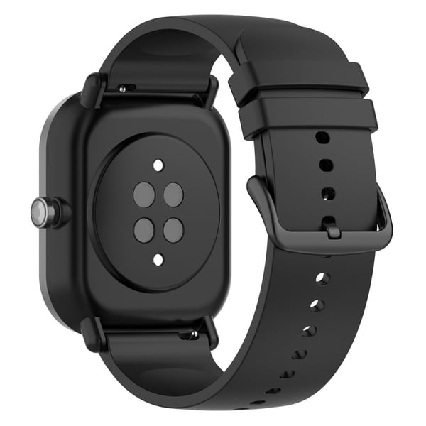 20 mm Amazfit GTS 3 silikone urrem - Sort