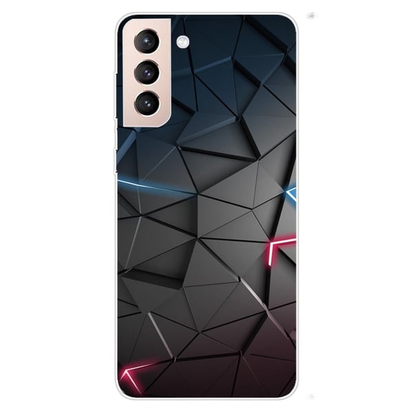 Deco Samsung Galaxy S22 Suojakotelo - Musta Triangle