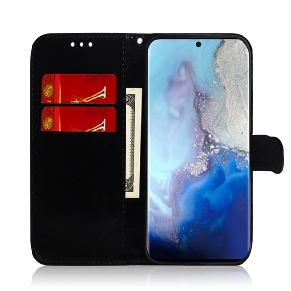 Mirror Samsung Galaxy S20 flip etui - Sort