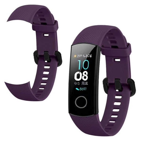 Honor Band 5 silikone Urrem - Lilla