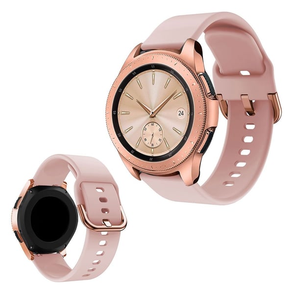 Samsung Galaxy Watch (42mm) silikone Urrem - Lyserød