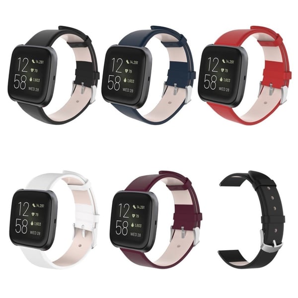Fitbit Versa / Versa 2 / Versa Lite hållbar klockarmband - svart