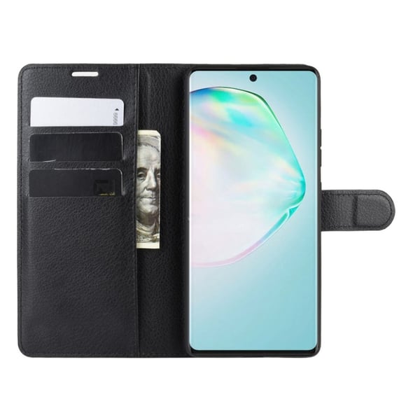 Classic Samsung Galaxy S10 Lite etui - Sort