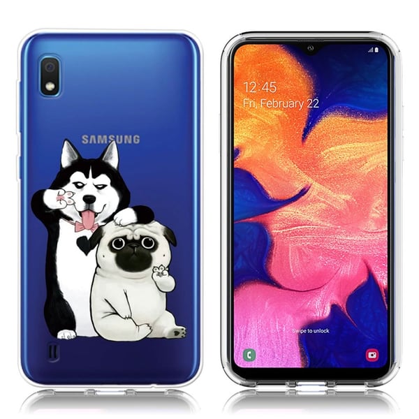Deco Samsung Galaxy A10 deksel - To hunder Deco Samsung Galaxy A10 deksel - To hunder