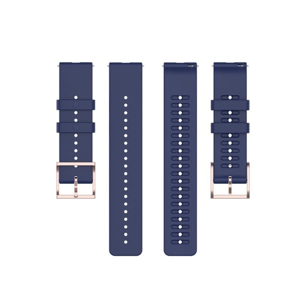 Silikonarmbånd til Samsung Galaxy Watch 3 (45 mm) / Watch (46 mm) - Mørkeblå