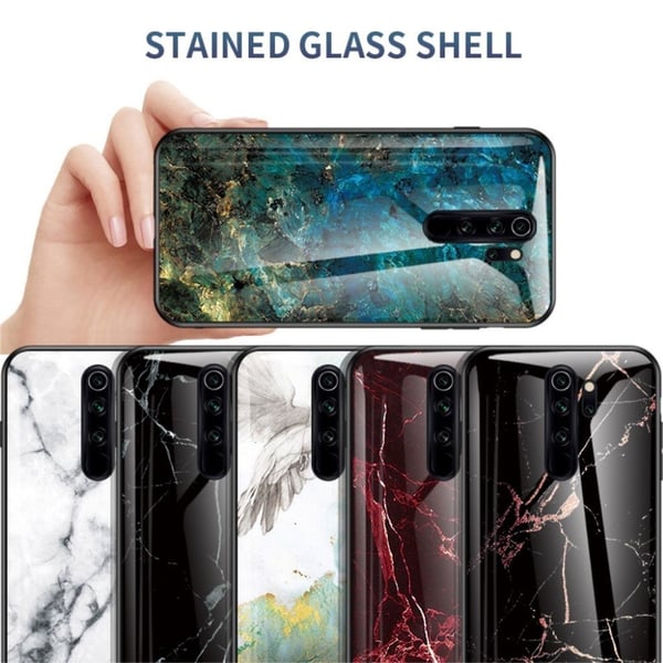 Fantasy Marble Xiaomi Redmi Note 8 Pro kuoret - Kulta