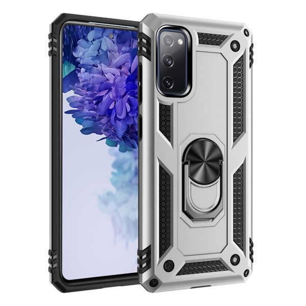 Bofink Combat Samsung Galaxy S20 FE 5G / S20 Fe Etui - Sølv