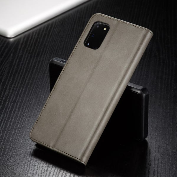LC.IMEEKE Samsung Galaxy A41 Flip Etui - Grå