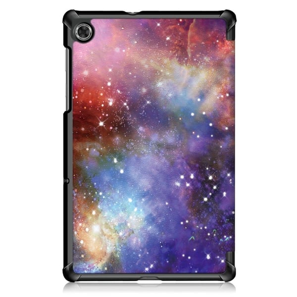 Lenovo Tab M10 HD Gen 2 Trippelt Mønstret Lær Flippetui - Milky Way