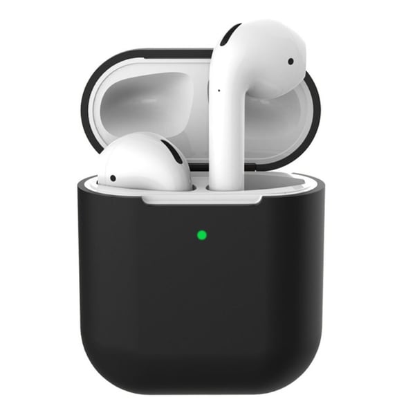 Apple Airpods silikone cover til opladningsetui - sort