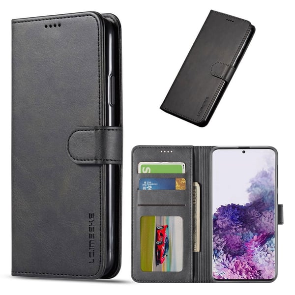 LC.IMEEKE Samsung Galaxy A71 flip etui - Svart