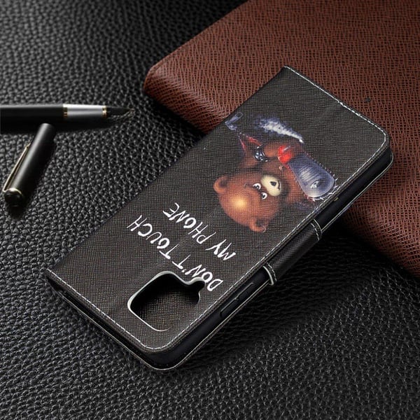 Wonderland Samsung Galaxy A42 5G Flippetui - Fierce Bjørn