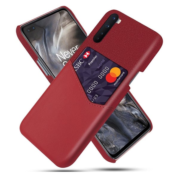 Bofink OnePlus Nord Card kuoret - Punainen