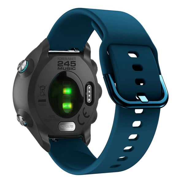 Garmin Forerunner 245 silikone Urrem - Mørkeblå