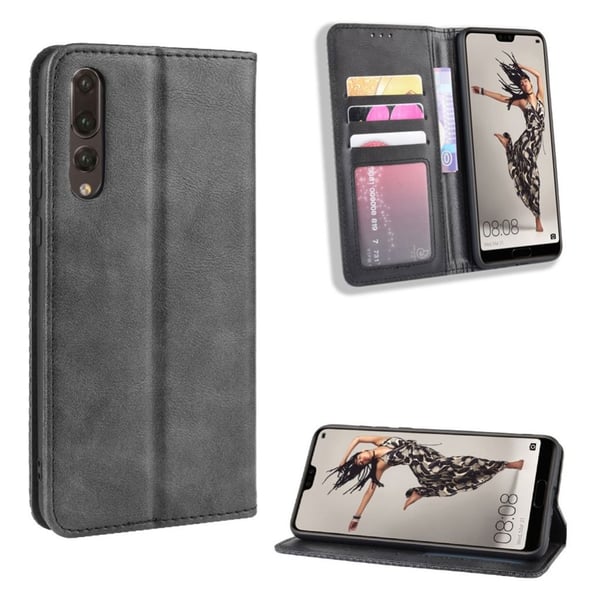 Bofink Vintage Huawei P20 Pro veske - Svart