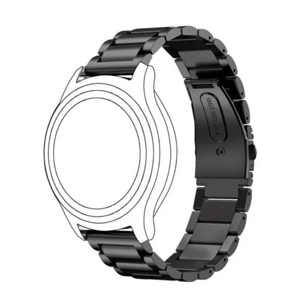 Ticwatch Pro 22mm Rustfritt Stål Klokkereim - Svart