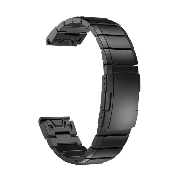 Garmin Fenix ​​5s Rustfritt Stål Klokkereim - Svart