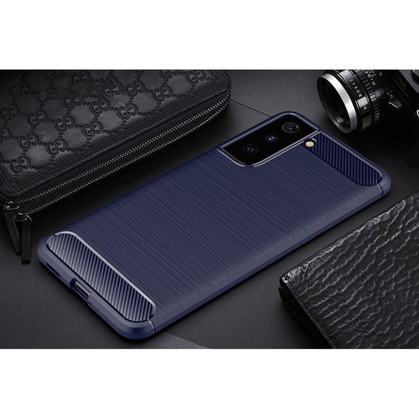 Carbon Flex Samsung Galaxy S21 Plus 5G skal - Blå