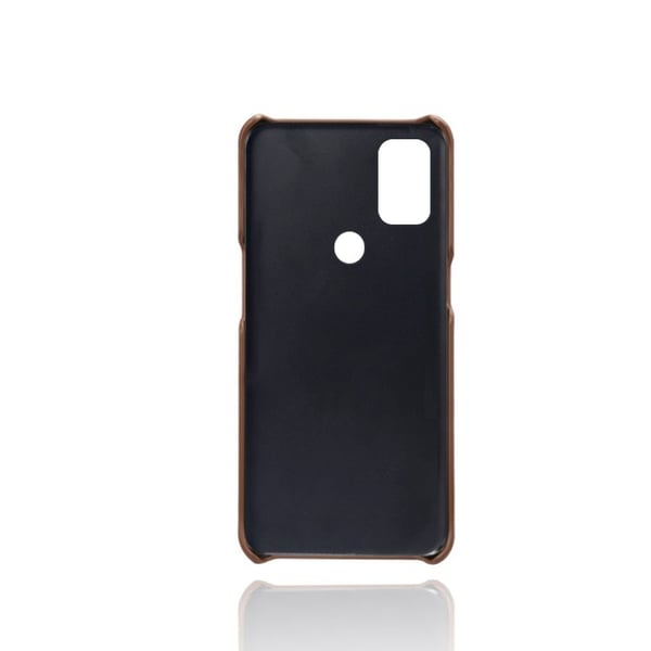 Dual Card Etui OnePlus Nord N10 5G - Brun