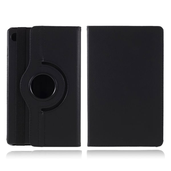 Lenovo Tab M10 HD Gen 2 360 graders roterbart lærveske - Svart
