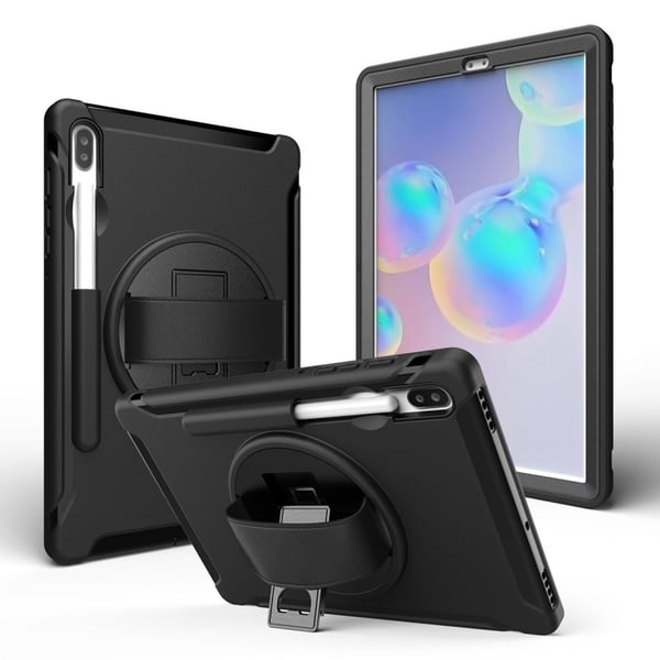 Samsung Galaxy Tab S6 360 sving combo etui - Sort